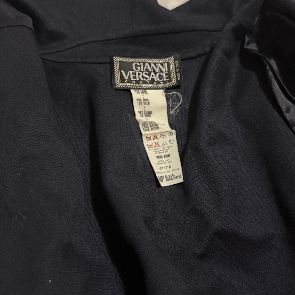 Versace Black Blazer